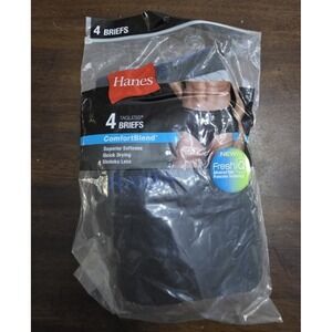 NWTD Hanes S ComfortBlend Tagless 4 Briefs underwear 124918